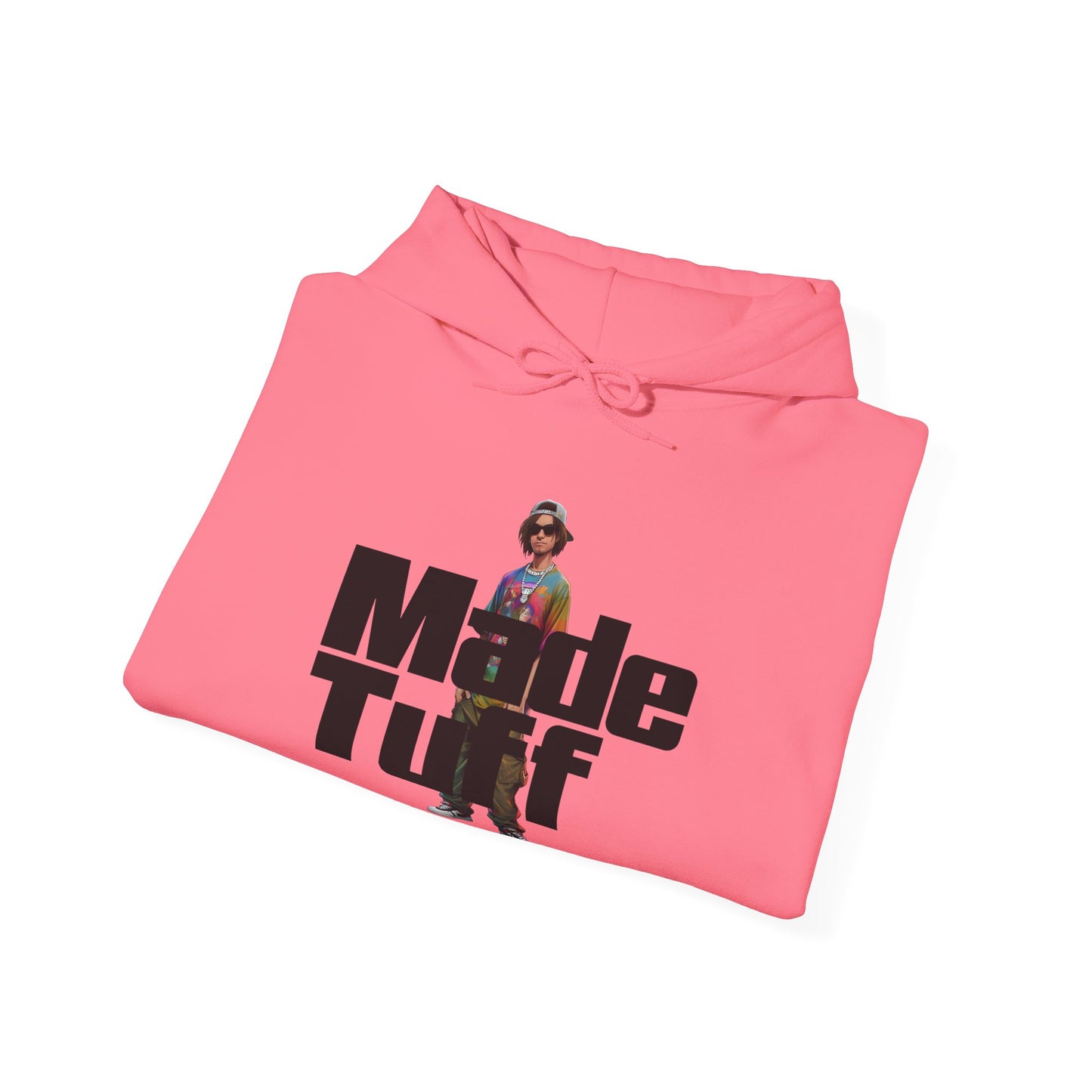Street Style Unisex Hoodie, Made Tuff Graphic Sweatshirt, Urban Fashion, Casual Wear, Gift for Him/Her, Trendy Hooded Sweater