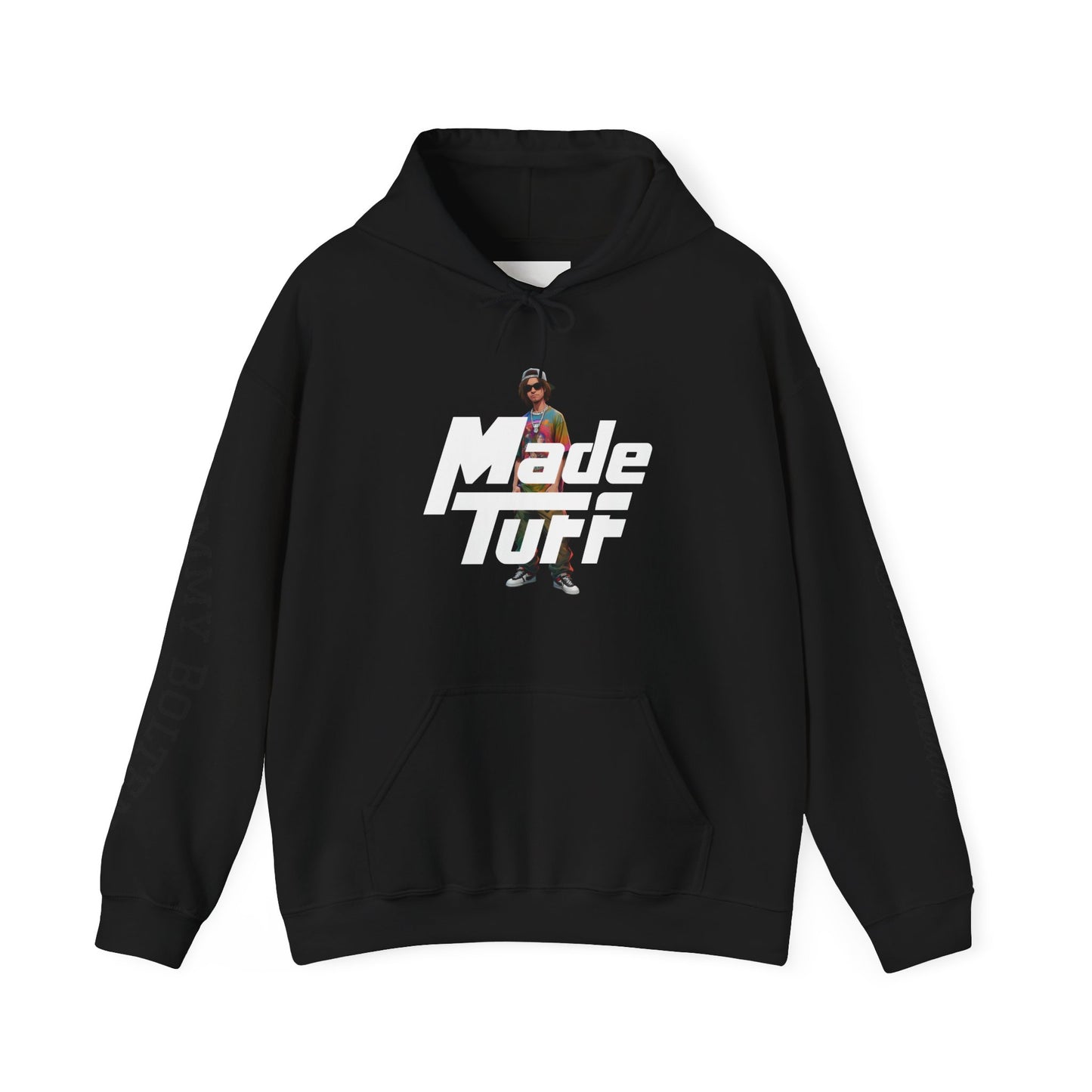 Street Style Unisex Hoodie, Made Tuff Graphic Sweatshirt, Urban Fashion, Casual Wear, Gift for Him/Her, Trendy Hooded Sweater