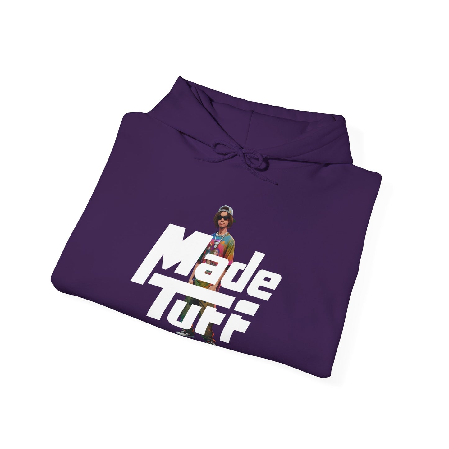 Street Style Unisex Hoodie, Made Tuff Graphic Sweatshirt, Urban Fashion, Casual Wear, Gift for Him/Her, Trendy Hooded Sweater