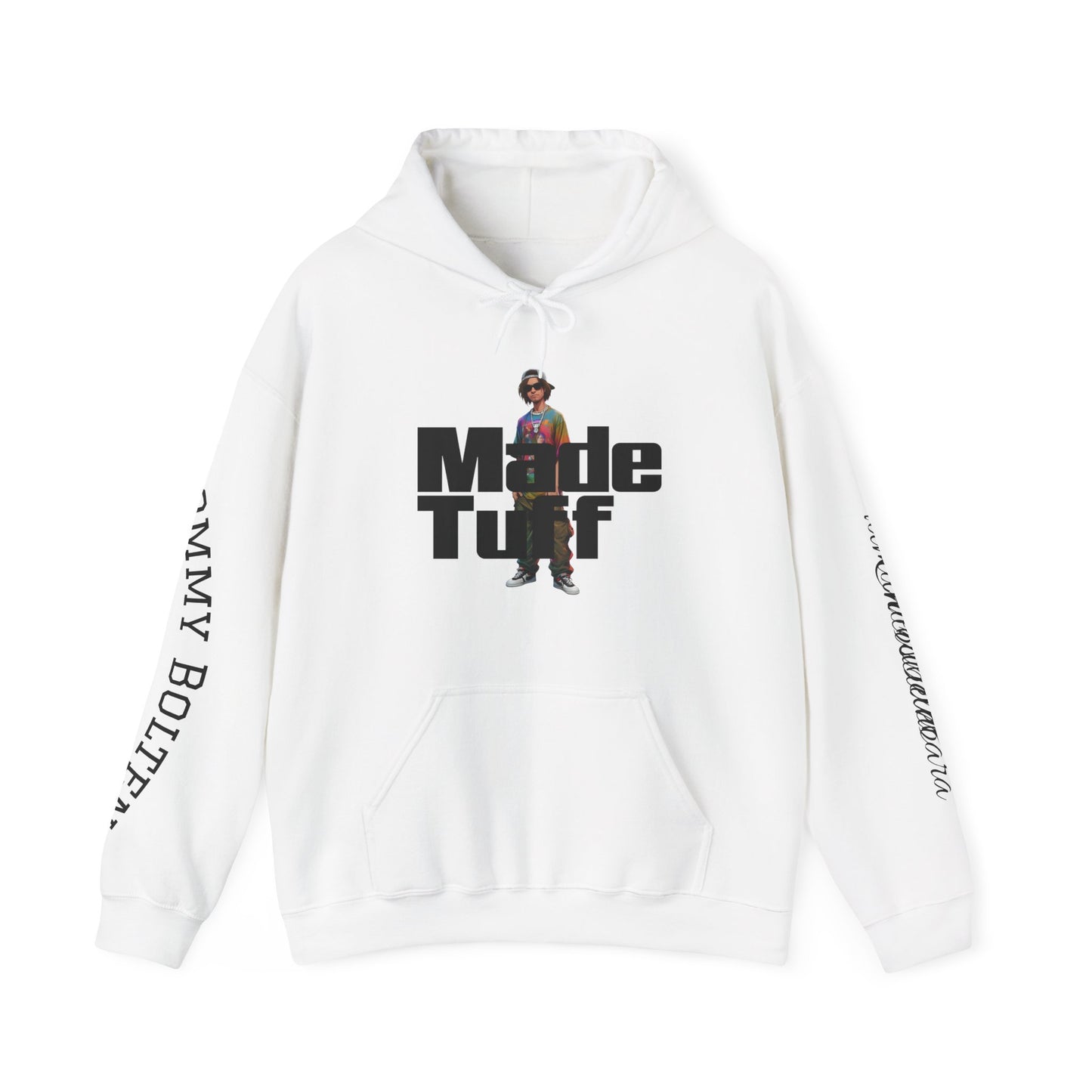Street Style Unisex Hoodie, Made Tuff Graphic Sweatshirt, Urban Fashion, Casual Wear, Gift for Him/Her, Trendy Hooded Sweater