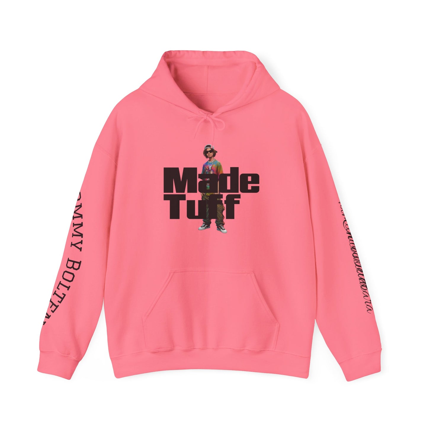 Street Style Unisex Hoodie, Made Tuff Graphic Sweatshirt, Urban Fashion, Casual Wear, Gift for Him/Her, Trendy Hooded Sweater