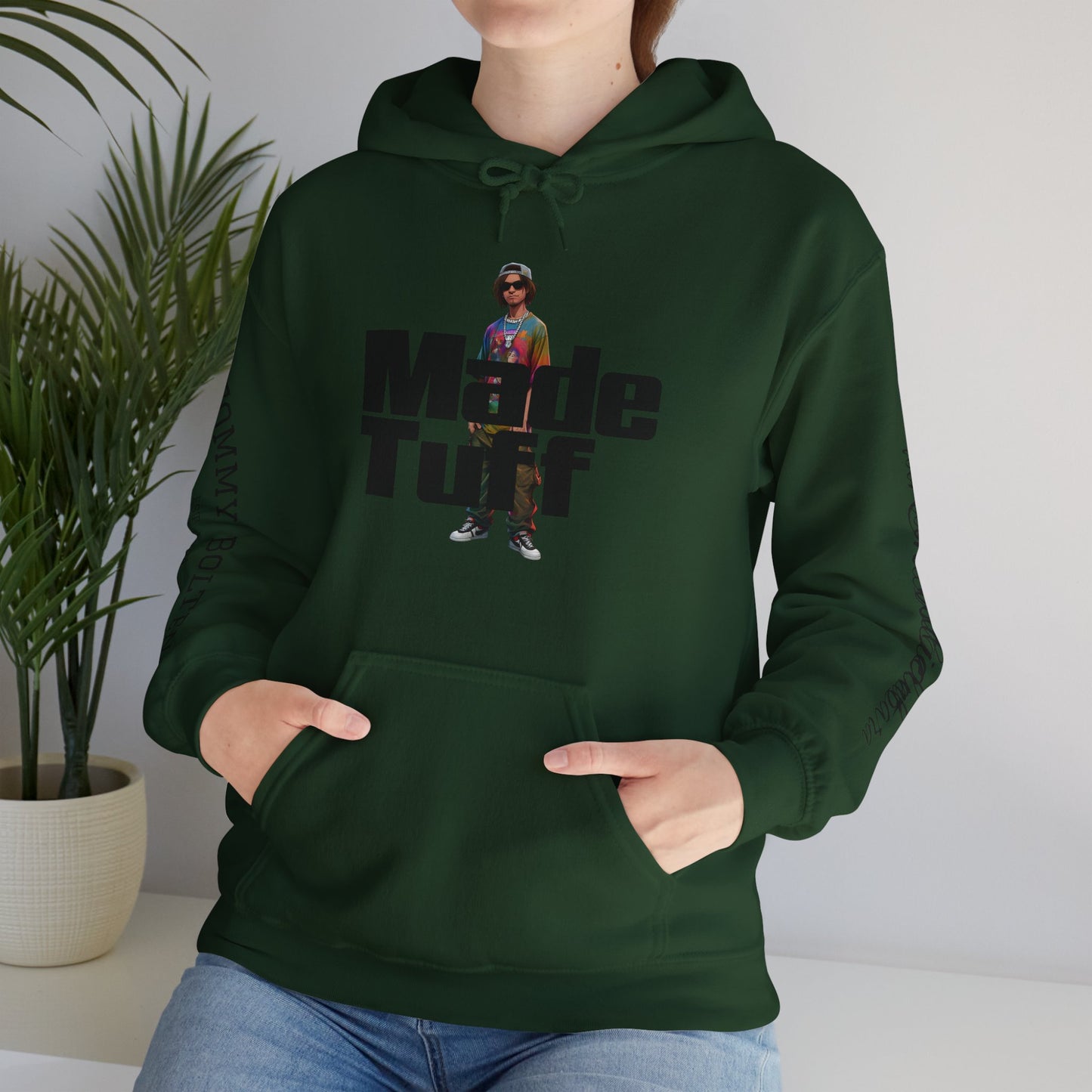 Street Style Unisex Hoodie, Made Tuff Graphic Sweatshirt, Urban Fashion, Casual Wear, Gift for Him/Her, Trendy Hooded Sweater