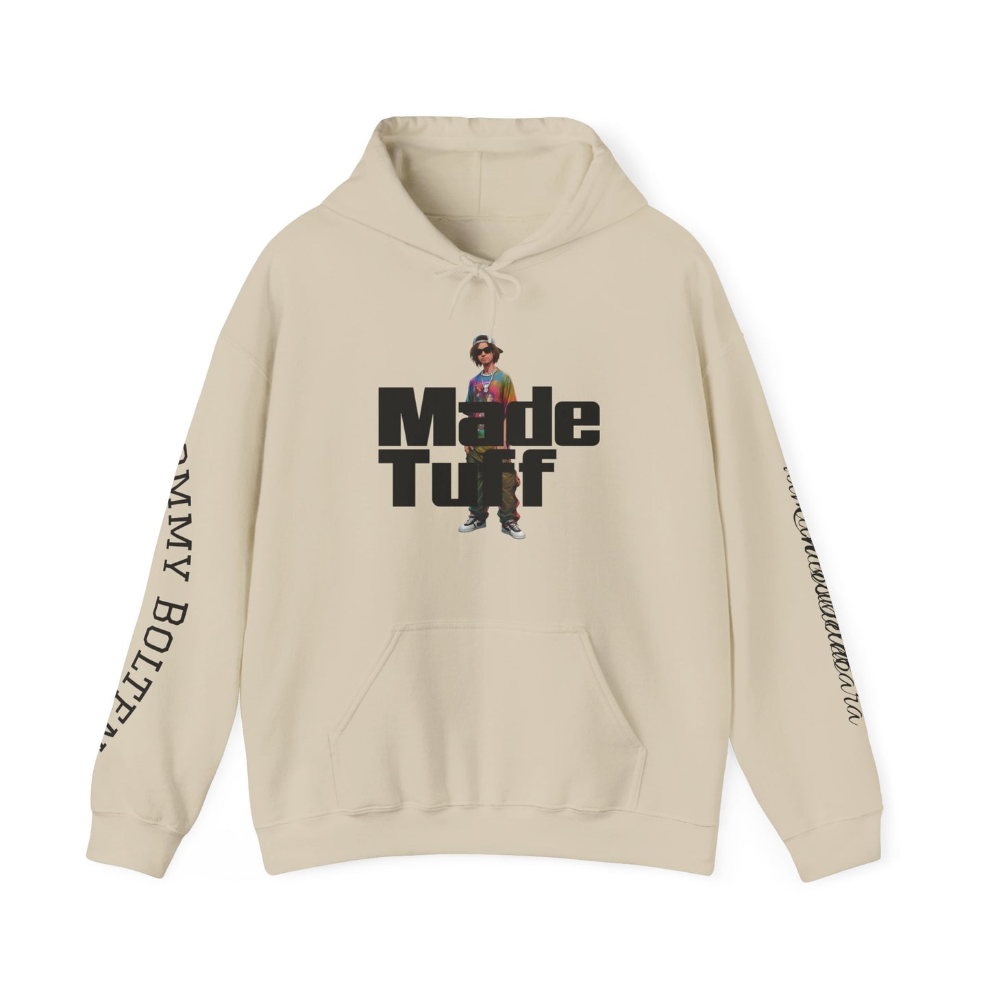 Street Style Unisex Hoodie, Made Tuff Graphic Sweatshirt, Urban Fashion, Casual Wear, Gift for Him/Her, Trendy Hooded Sweater