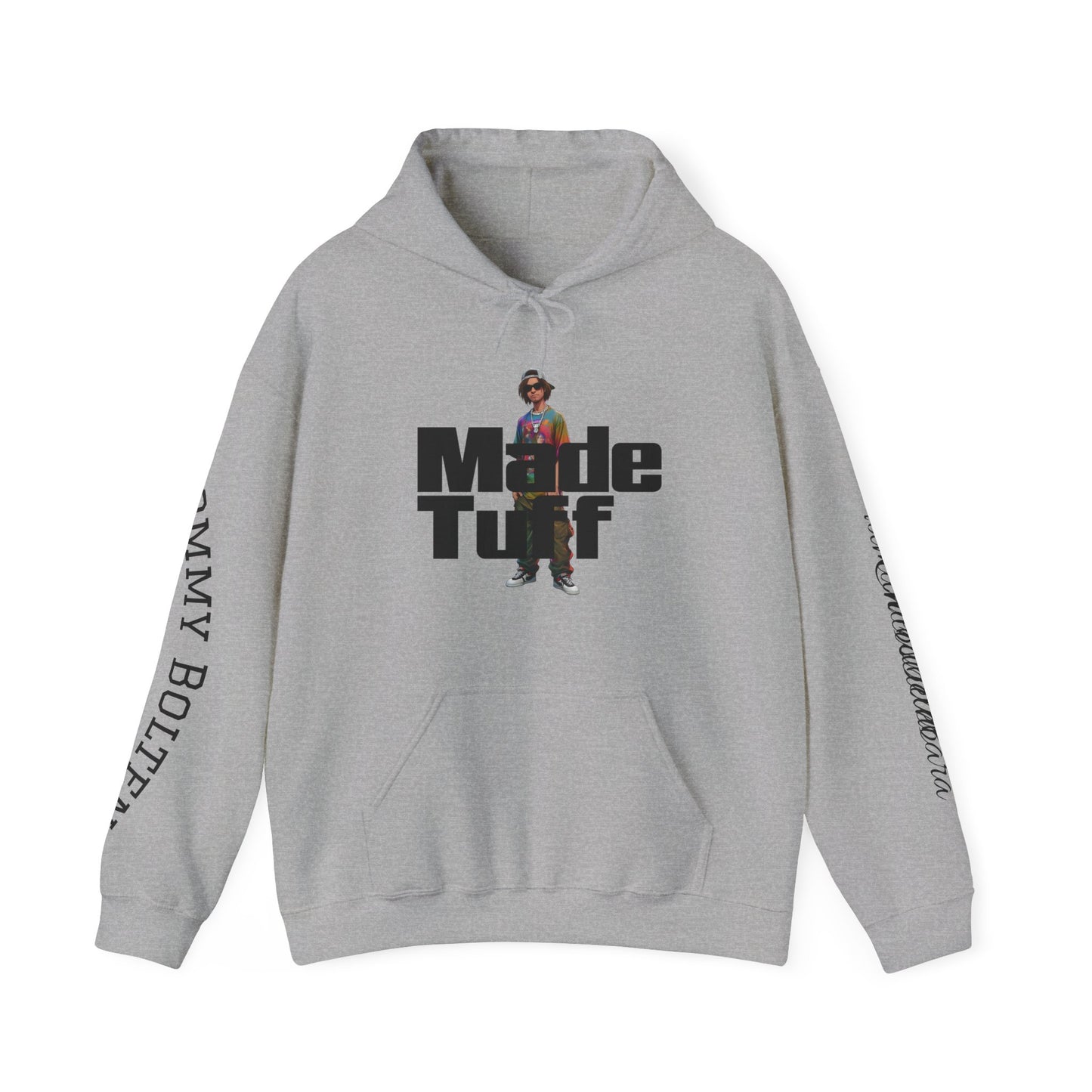 Street Style Unisex Hoodie, Made Tuff Graphic Sweatshirt, Urban Fashion, Casual Wear, Gift for Him/Her, Trendy Hooded Sweater