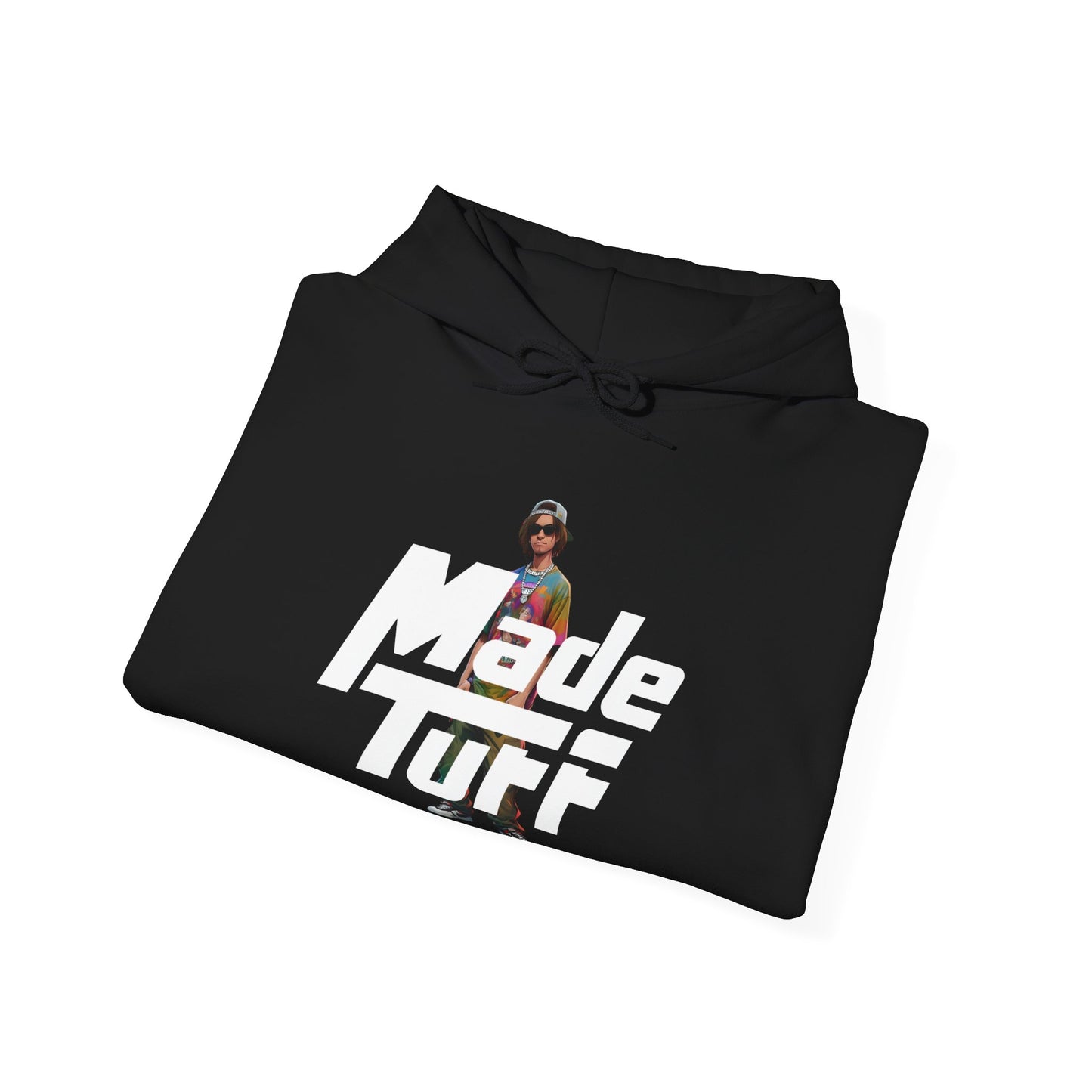 Street Style Unisex Hoodie, Made Tuff Graphic Sweatshirt, Urban Fashion, Casual Wear, Gift for Him/Her, Trendy Hooded Sweater