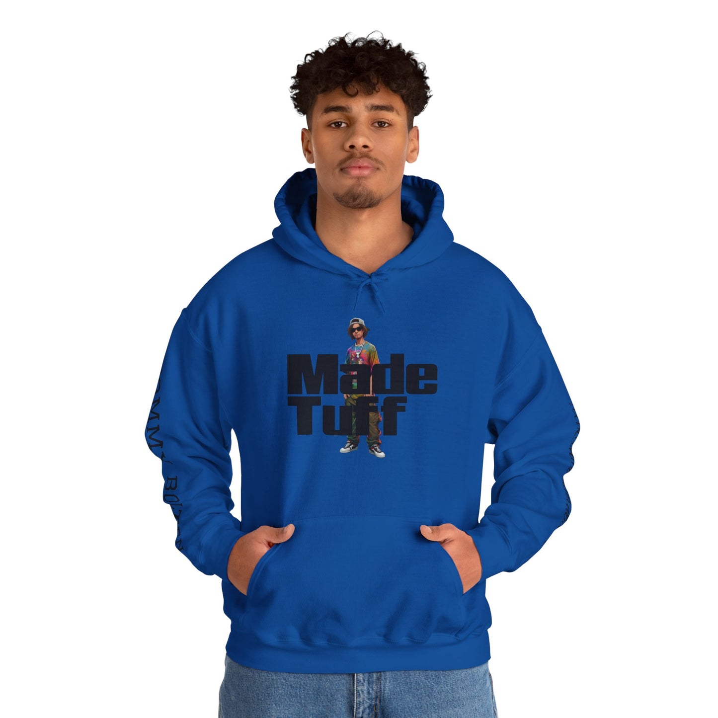 Street Style Unisex Hoodie, Made Tuff Graphic Sweatshirt, Urban Fashion, Casual Wear, Gift for Him/Her, Trendy Hooded Sweater