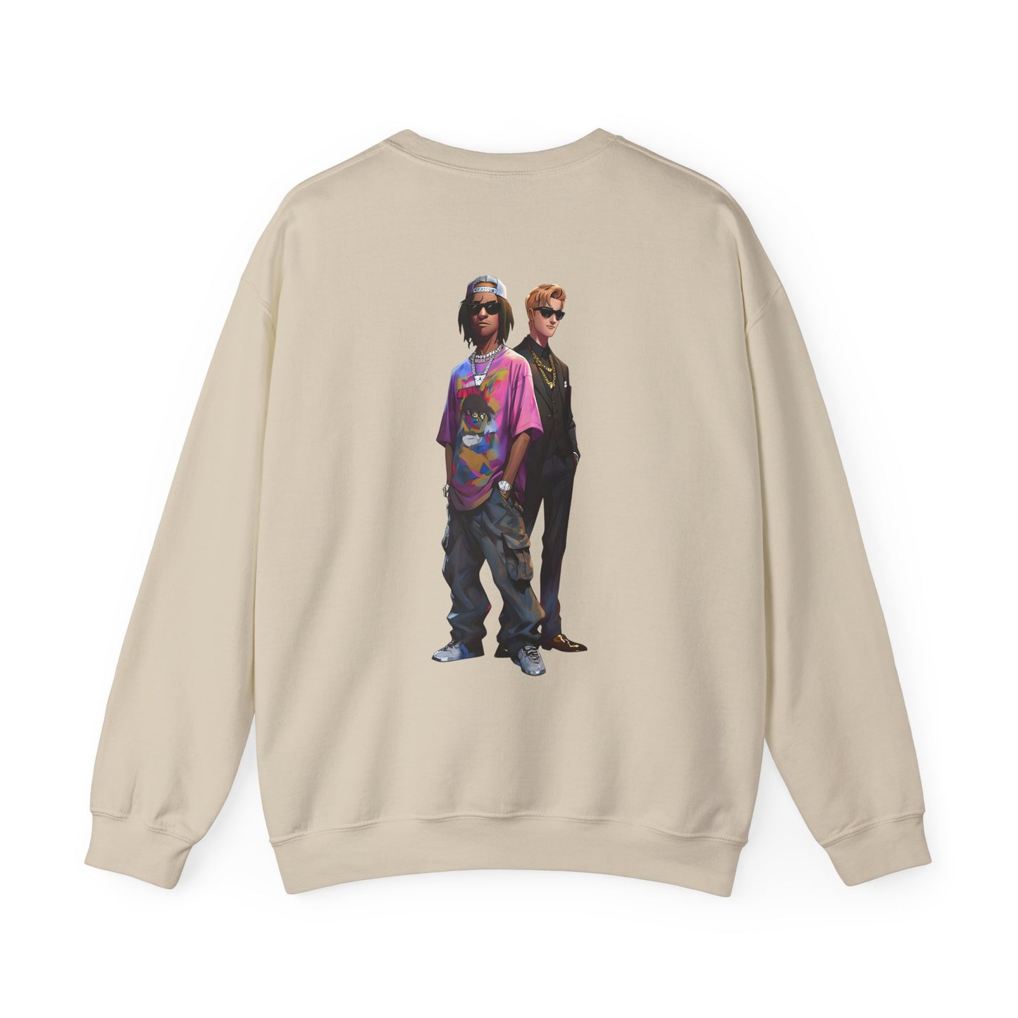 Trendy Urban Crewneck Sweatshirt, Streetwear Apparel, Casual Fashion, Graphic Sweatshirt, Gift for Him/Her, Everyday Wear