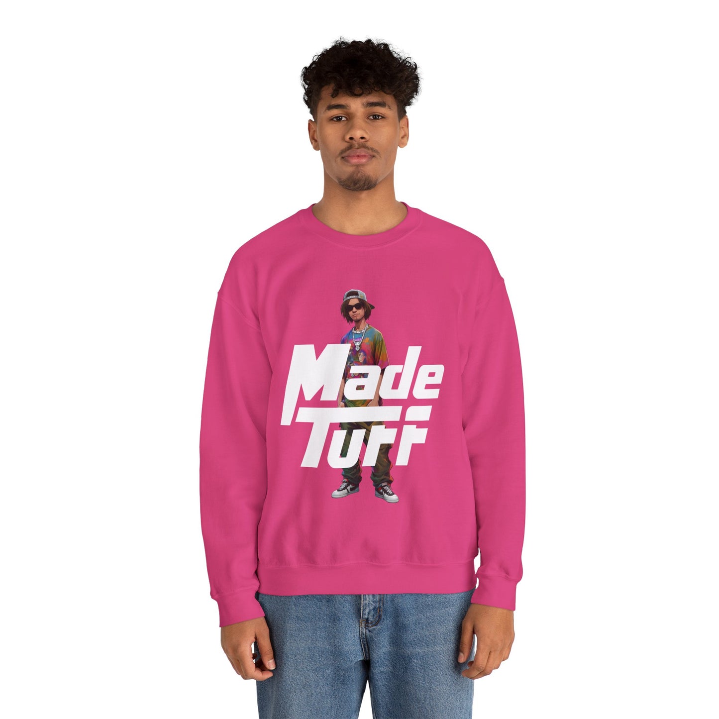 Trendy Urban Crewneck Sweatshirt, Streetwear Apparel, Casual Fashion, Graphic Sweatshirt, Gift for Him/Her, Everyday Wear