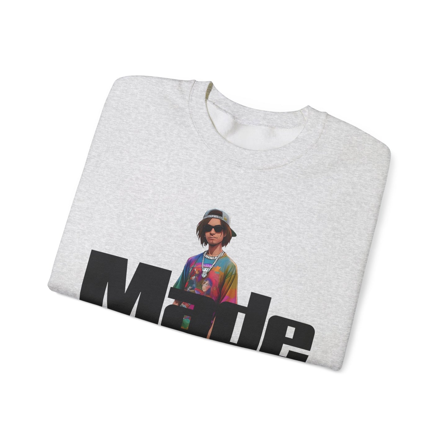 Trendy Urban Crewneck Sweatshirt, Streetwear Apparel, Casual Fashion, Graphic Sweatshirt, Gift for Him/Her, Everyday Wear