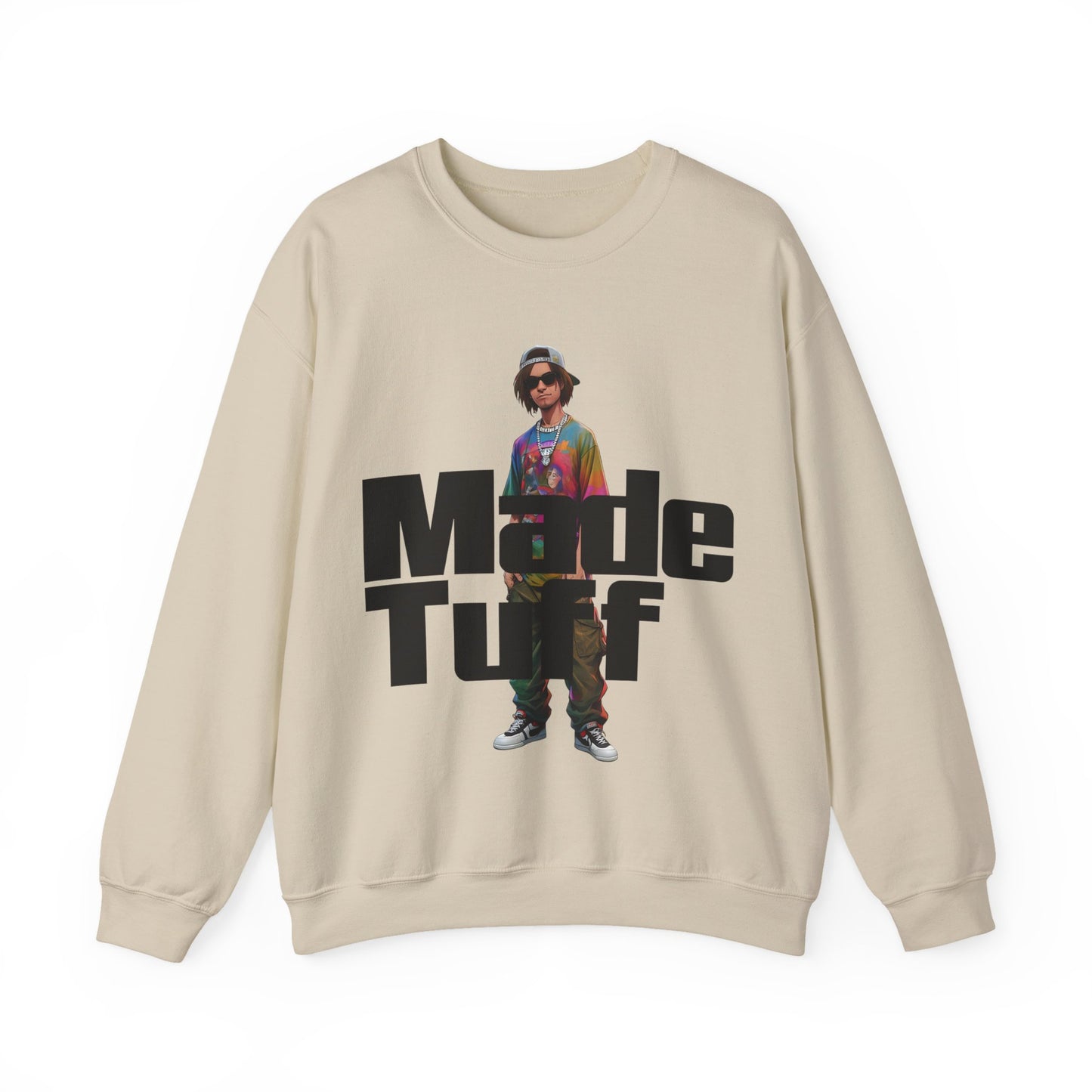 Trendy Urban Crewneck Sweatshirt, Streetwear Apparel, Casual Fashion, Graphic Sweatshirt, Gift for Him/Her, Everyday Wear