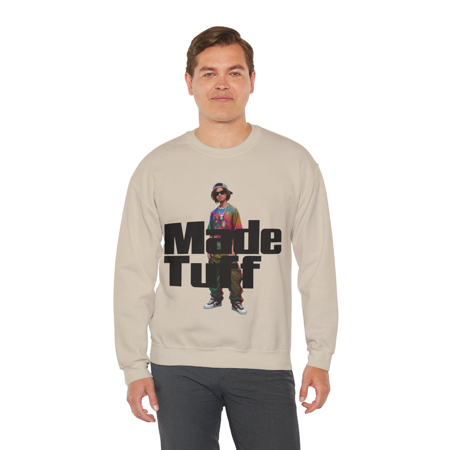 Trendy Urban Crewneck Sweatshirt, Streetwear Apparel, Casual Fashion, Graphic Sweatshirt, Gift for Him/Her, Everyday Wear