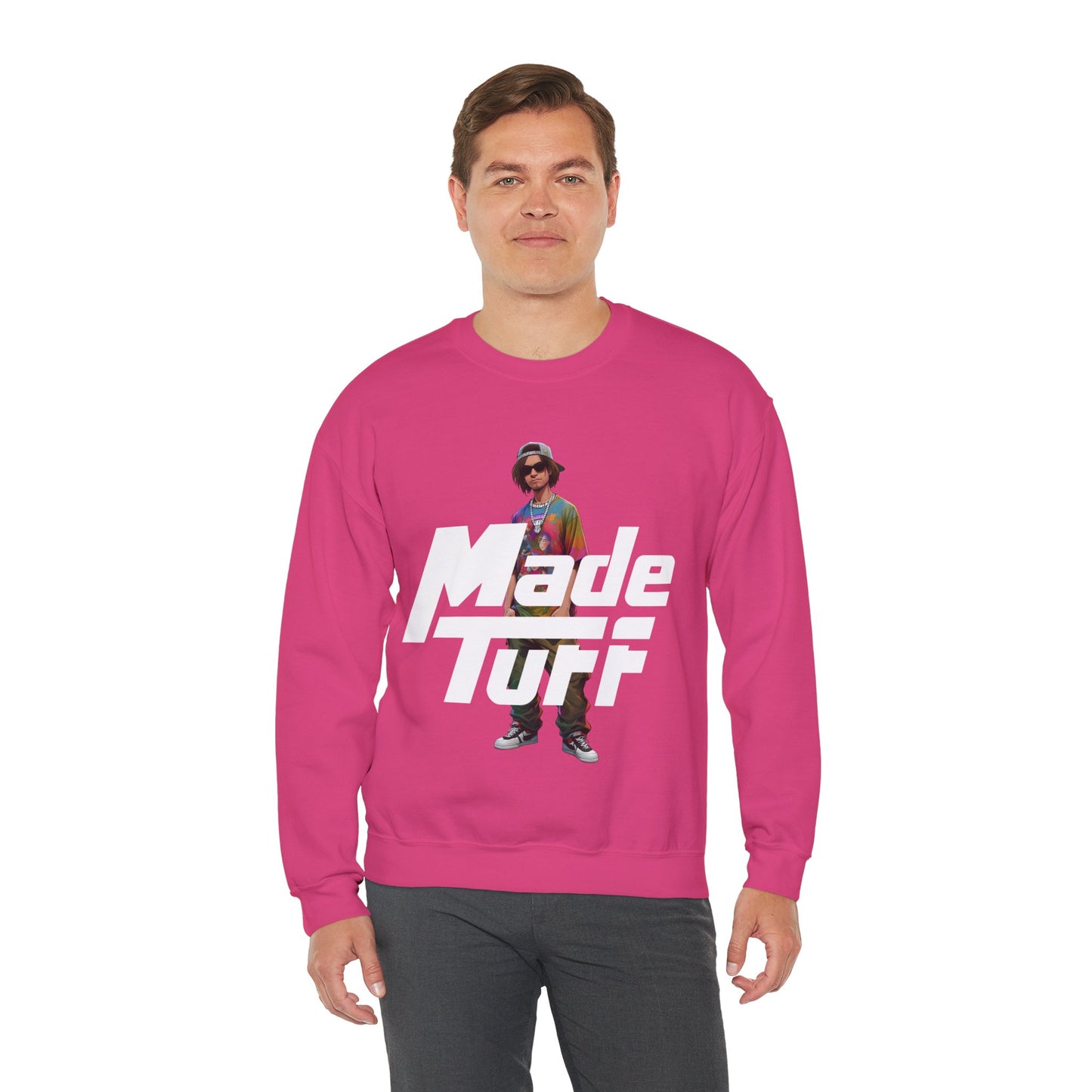 Trendy Urban Crewneck Sweatshirt, Streetwear Apparel, Casual Fashion, Graphic Sweatshirt, Gift for Him/Her, Everyday Wear