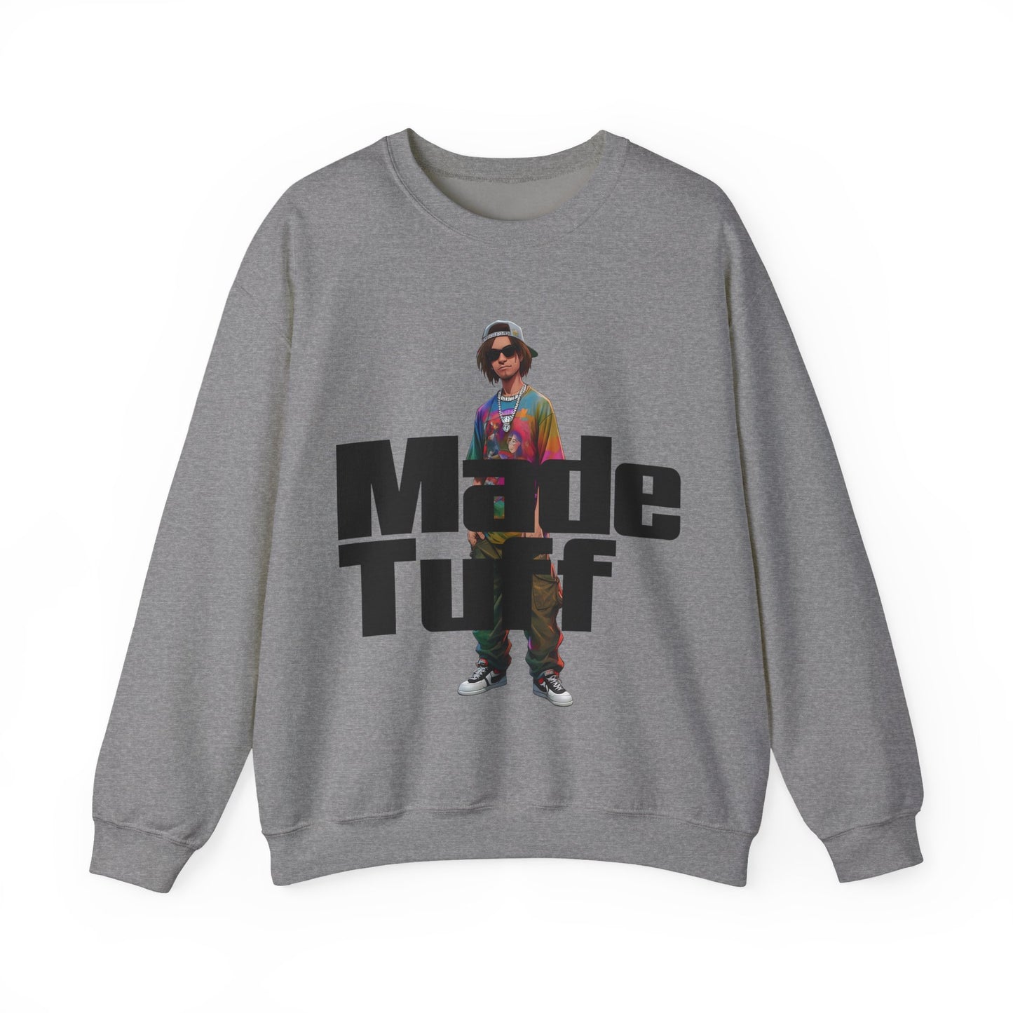 Trendy Urban Crewneck Sweatshirt, Streetwear Apparel, Casual Fashion, Graphic Sweatshirt, Gift for Him/Her, Everyday Wear