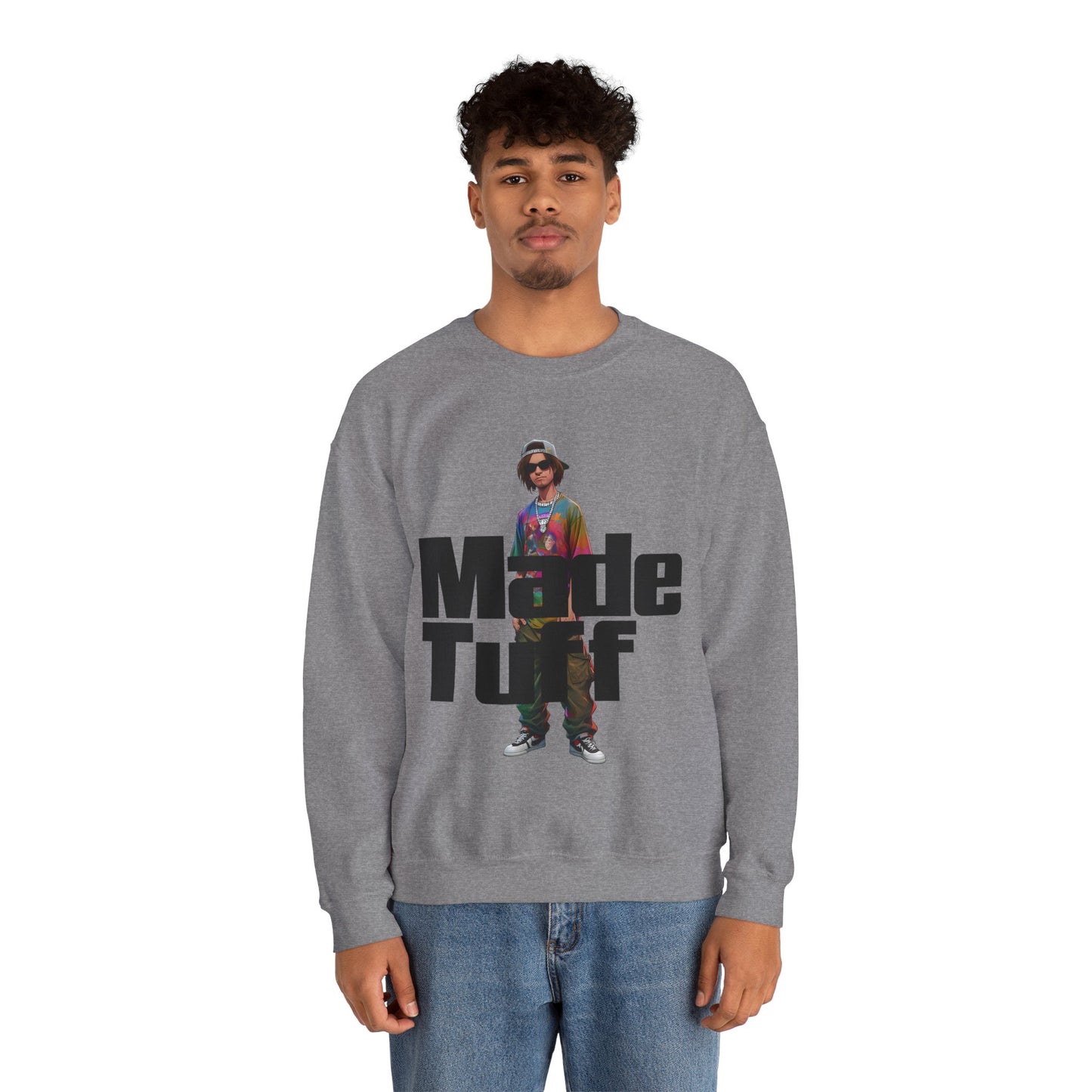 Trendy Urban Crewneck Sweatshirt, Streetwear Apparel, Casual Fashion, Graphic Sweatshirt, Gift for Him/Her, Everyday Wear