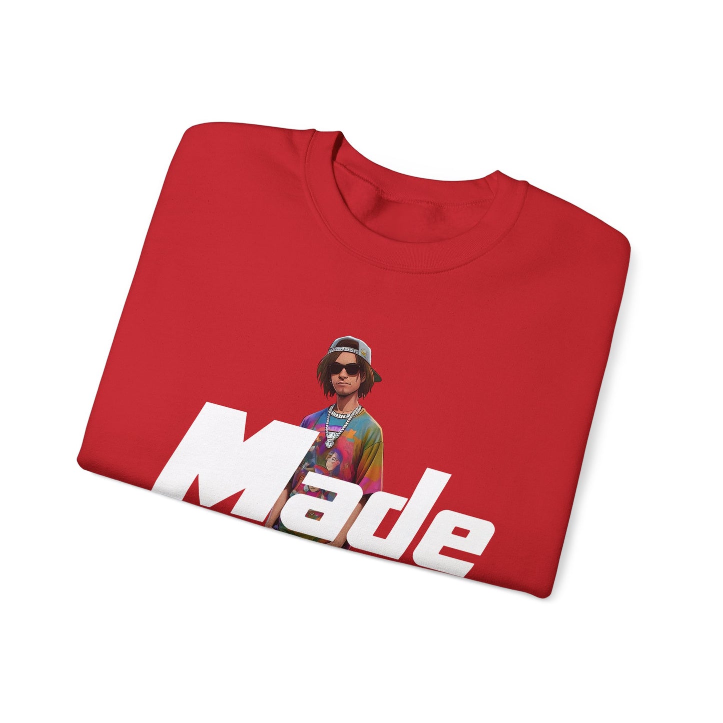 Trendy Urban Crewneck Sweatshirt, Streetwear Apparel, Casual Fashion, Graphic Sweatshirt, Gift for Him/Her, Everyday Wear