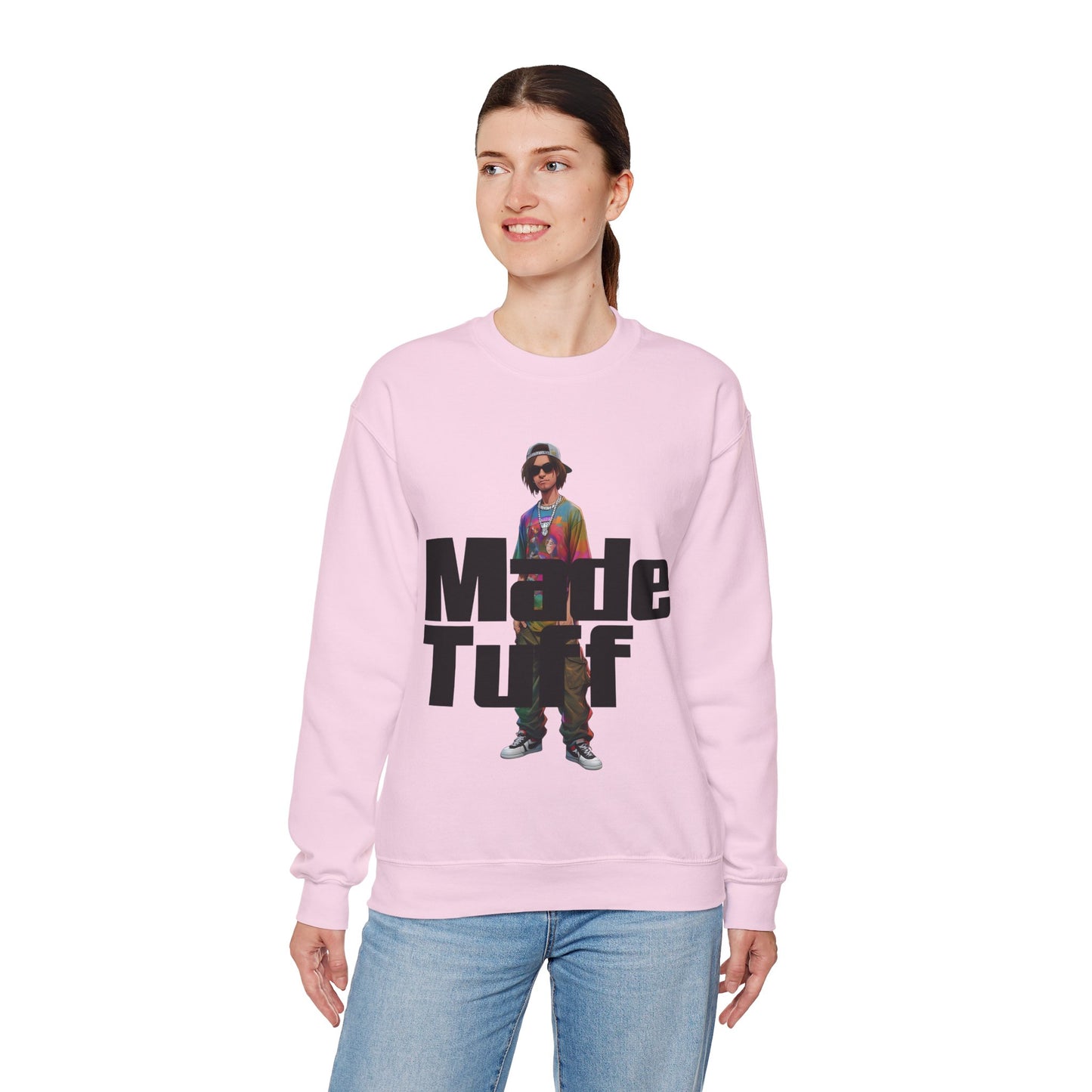 Trendy Urban Crewneck Sweatshirt, Streetwear Apparel, Casual Fashion, Graphic Sweatshirt, Gift for Him/Her, Everyday Wear