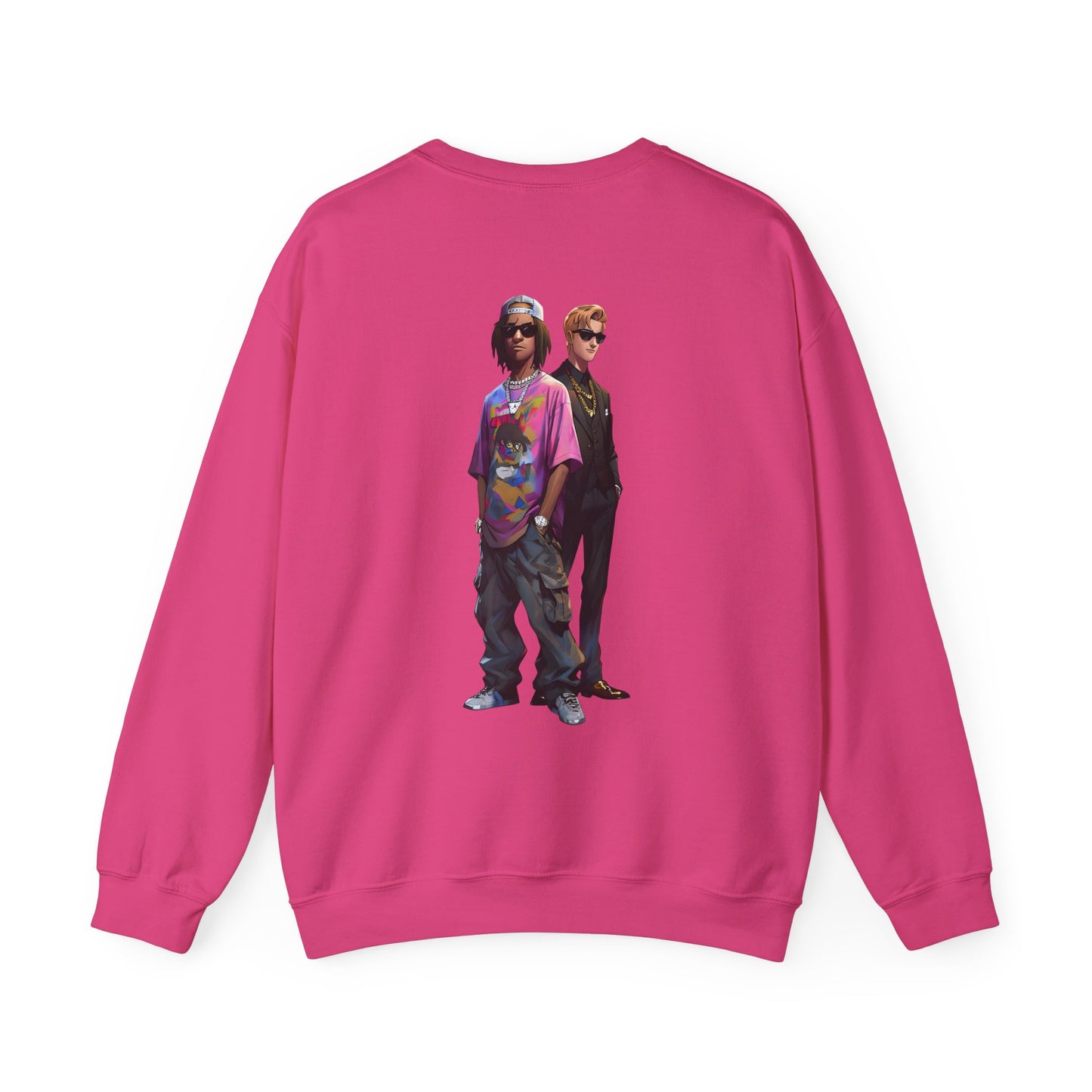 Trendy Urban Crewneck Sweatshirt, Streetwear Apparel, Casual Fashion, Graphic Sweatshirt, Gift for Him/Her, Everyday Wear