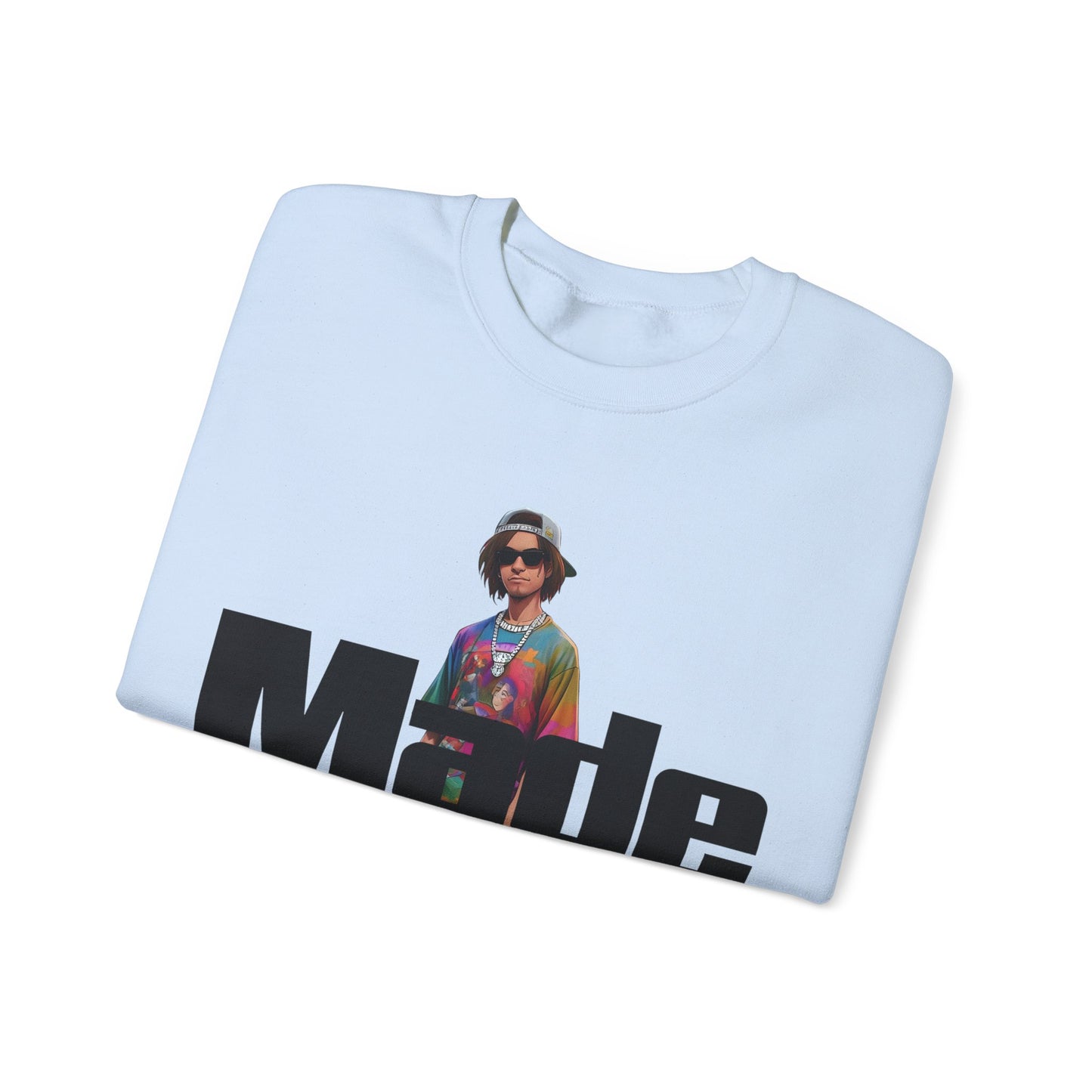 Trendy Urban Crewneck Sweatshirt, Streetwear Apparel, Casual Fashion, Graphic Sweatshirt, Gift for Him/Her, Everyday Wear