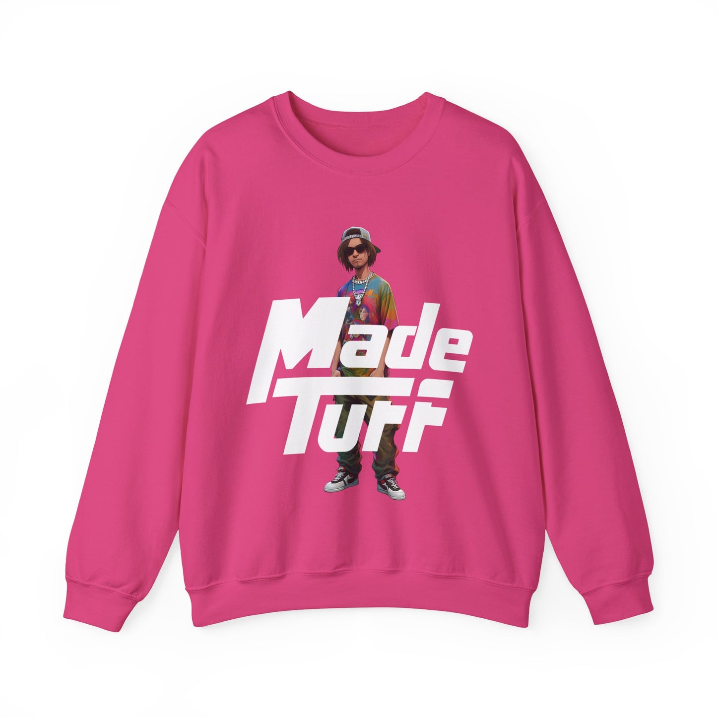 Trendy Urban Crewneck Sweatshirt, Streetwear Apparel, Casual Fashion, Graphic Sweatshirt, Gift for Him/Her, Everyday Wear