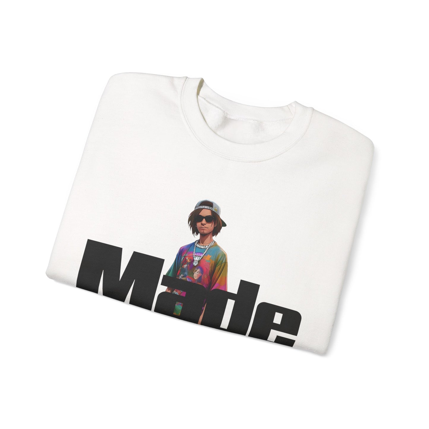 Trendy Urban Crewneck Sweatshirt, Streetwear Apparel, Casual Fashion, Graphic Sweatshirt, Gift for Him/Her, Everyday Wear