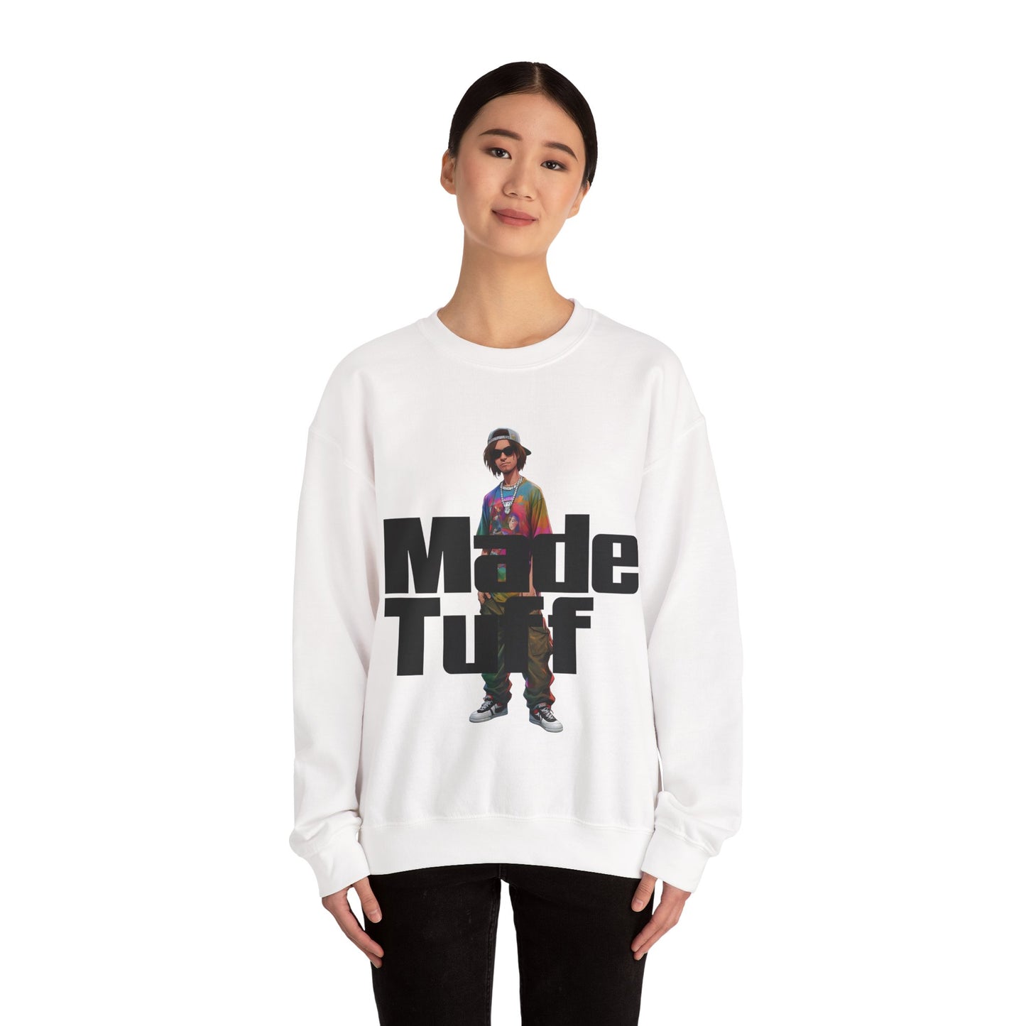 Trendy Urban Crewneck Sweatshirt, Streetwear Apparel, Casual Fashion, Graphic Sweatshirt, Gift for Him/Her, Everyday Wear