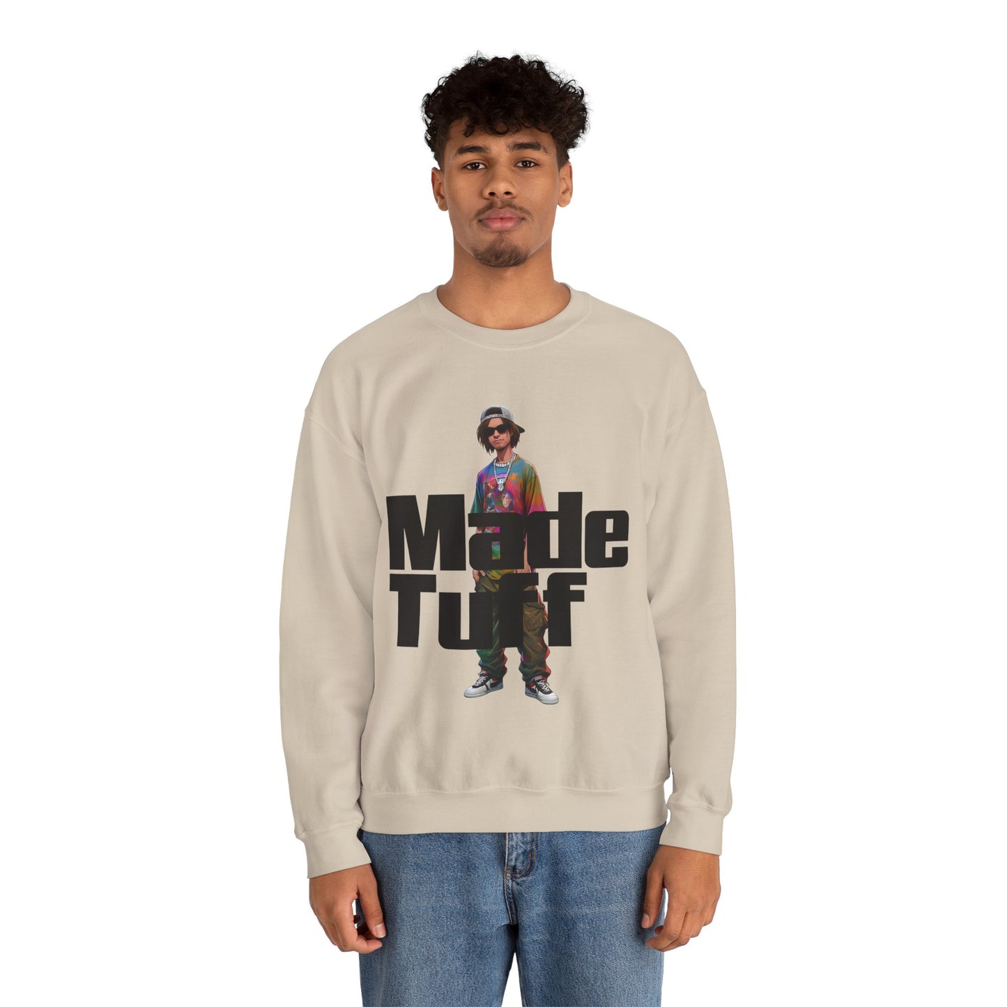 Trendy Urban Crewneck Sweatshirt, Streetwear Apparel, Casual Fashion, Graphic Sweatshirt, Gift for Him/Her, Everyday Wear