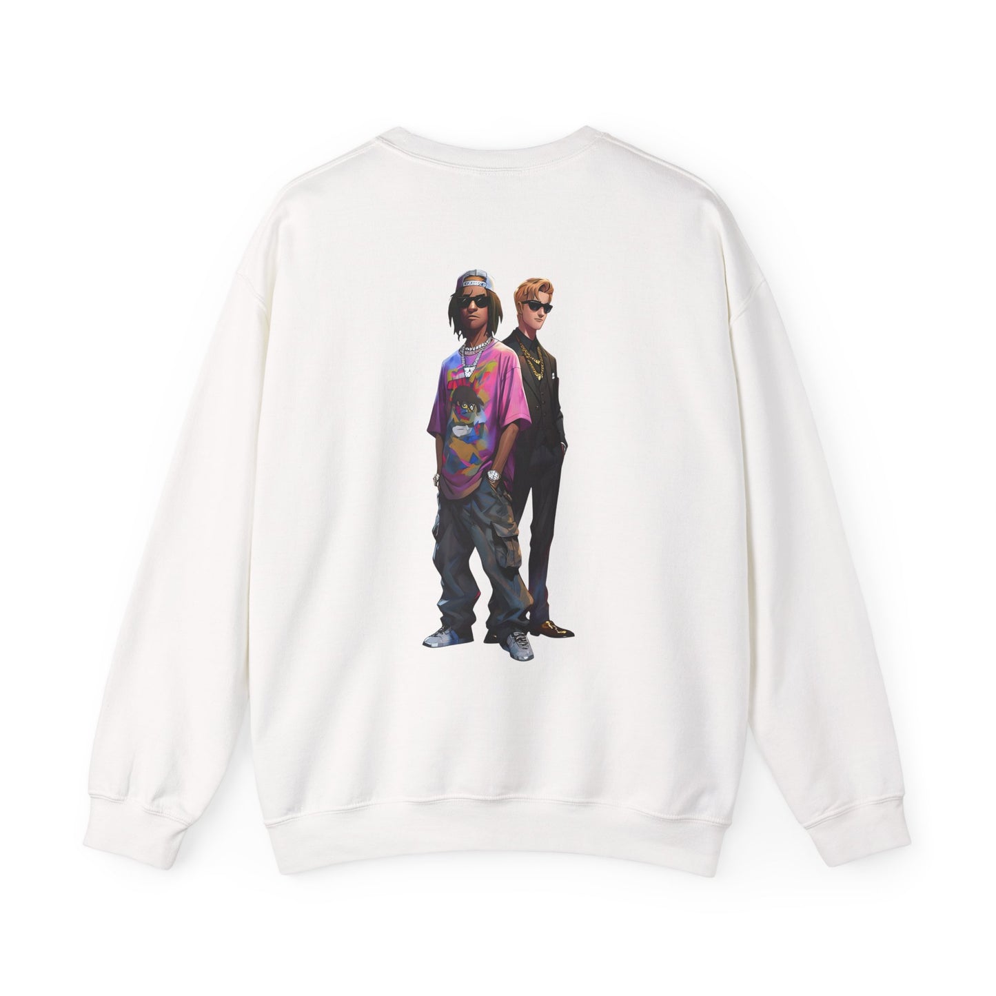 Trendy Urban Crewneck Sweatshirt, Streetwear Apparel, Casual Fashion, Graphic Sweatshirt, Gift for Him/Her, Everyday Wear